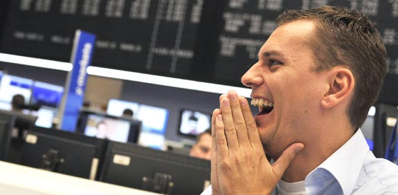 בורסה וול סטריט מסחר חדר עסקאות / צלם: רויטרס